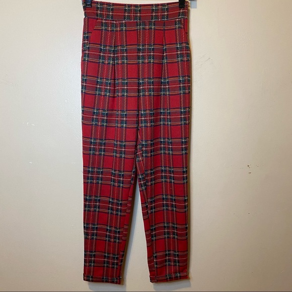 Plaid Legging Bottom - Picture 1 of 4